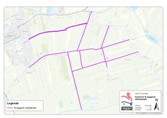 Overzichtskaart baggeren Heeswijk