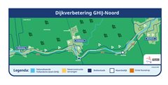 Dijkverbetering GHIJ-Noord, kaart oevers vervangen(juni 2026)