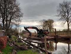 Versterken van de oever bij Hekendorp (Gekanaliseerde Hollandsche IJssel)