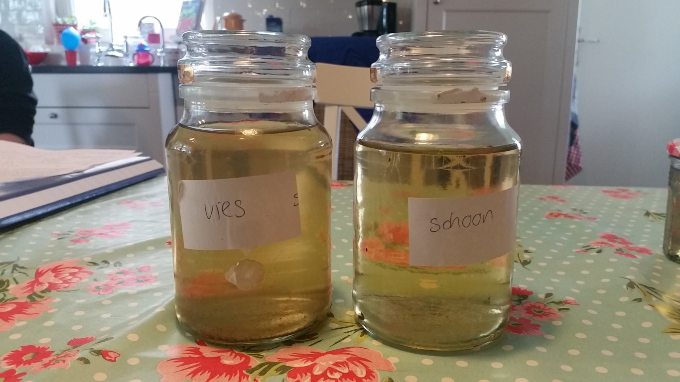 'Vies' water en schoon water