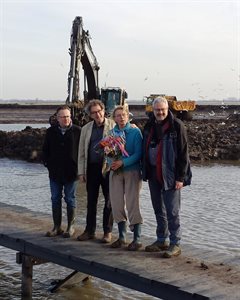 De winnaars van het inundatiekunstwerk