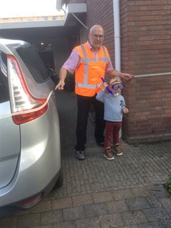 Hoogheemraad Bernard de Jong doet als inwoner van Woerden ook mee aan de foto-actie